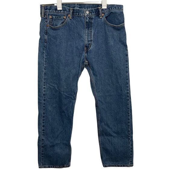 Levi’s 40x32 505 Regular Straight Leg Jeans - Picture 2 of 3